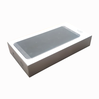 Boîtes rigides d'emballage pour téléphones portables, personnalisées, écologiques, avec laminage mat, tailles et couleurs sur mesure pour téléphones portables universels