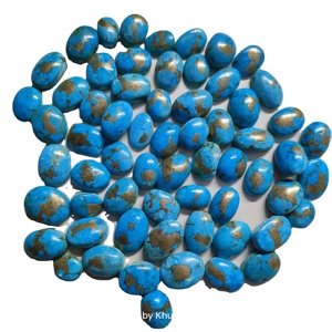 หินอัญมณีทรงหลวมสีเทอร์ควอยซ์แมกนีไซต์สำหรับทำเครื่องประดับ - Product Image 4