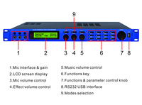 Berase L9 Prix de gros Équipement de processeur audio Mélangeur audio numérique simple professionnel