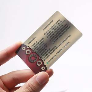 Cartes de visite personnalisées en PVC, impression imperméable et durable - Product Image 4