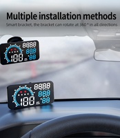 2026 Layar GPS HUD G11 Pengukur Kecepatan dan Jarak Universal Elektronik Mobil dengan Koneksi USB untuk Mobil