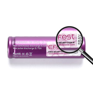Fabricant chinois Garantie 1 an <span class=keywords><strong>Efest</strong></span> 14500 650mah 9.75A 3.7v Batterie rechargeable au lithium Li ion 14500 - Product Image 6