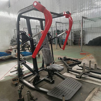 Banc plat de musculation professionnel en acier pour exercices dorsaux et bras, à charge libre, modèle Bumblebee Fitness, pour press de poitrine large
