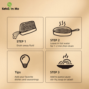 Macarrones saludables en forma de Penne, suministro chino al por mayor, comida vegana Konjac - Product Image 3