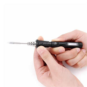 Fer à souder numérique portable intelligent Vaohm <span class=keywords><strong>TS80P</strong></span> Mini, prise EU, plage de température 100-400°C, chauffe en 8 secondes, 30W, alliage d'aluminium - Product Image 4