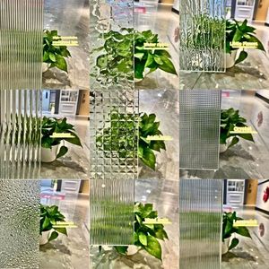 Doccia Moderna Personalizzabile con Elementi Floreali in Vetro Artistico Rinforzato, Telaio in Acciaio Inox, Spessore 8MM - Resistente e Facile da Installare - Product Image 3