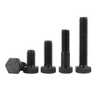 3/8 1/2 5/8 3/4 Hex Bolt UNC UNF Đen/mạ kẽm thô chủ đề Hex đầu vít - Product Image 4