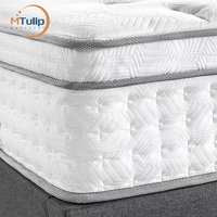 Matelas orthopédique double en latex matelas queen size matelas ferme en mousse à mémoire de forme micro matelas à ressorts ensachés