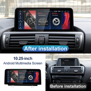 Nuevo Reproductor de Video para Auto ID6 ID7 ID8 con CarPlay Inalámbrico AUTO de 10.25 Pulgadas para <span class=keywords><strong>BMW</strong></span> Serie 1 <span class=keywords><strong>F20</strong></span> F21 con GPS y Navegación - Product Image 2