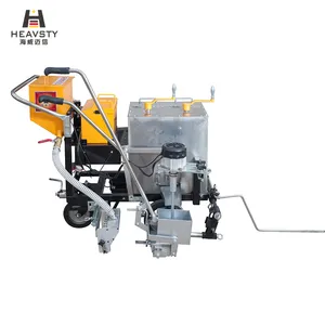 Nặng HW Hai Thành Phần Tay Đẩy Đường Phố Dấu Hiệu Đường Sơn Line Machineroad Đánh Dấu Máy Bán Tại Nam Phi