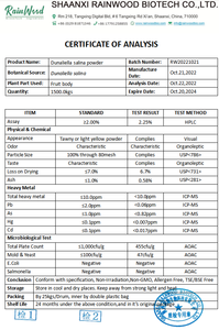 Precio del Polvo de Dunaliella Salina, Extracto de Dunaliella Salina en Polvo al 5%, Extracto de Dunaliella Salina - Product Image 2