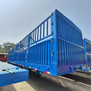 Remorque à 2/3 essieux pour clôture latérale, transport d'animaux |   Remorque à ridelles latérales 2/3 essieux pour le transport d'animaux - Product Image 3