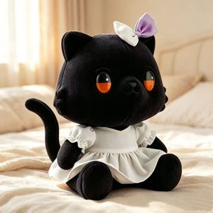 Chat en peluche personnalisé de haute qualité jouets <span class=keywords><strong>animaux</strong></span> personnalisés image corporative cadeaux promotionnels - Product Image 5