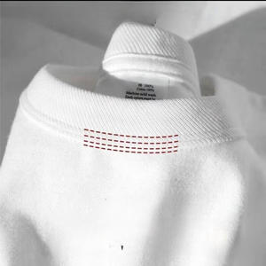 T-shirt Oversize Unisex in Cotone 100% Pesante 600 GSM con Logo Personalizzato, Lavorazione a Quattro Aghi e Doppio <span class=keywords><strong>Filo</strong></span> - Produttore all'Ingrosso - Product Image 5