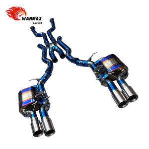 Sistema de escape del silenciador Catback de aleación de titanio para 2006 <span class=keywords><strong>BMW</strong></span> E63 M6 5,0 L S85 <span class=keywords><strong>V10</strong></span> escape de igual longitud - Product Image 3