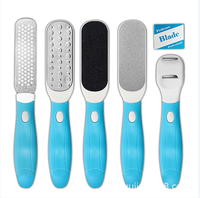 Râpe électrique professionnelle pour pieds, anti-callosités, logo personnalisé, portable, en acier inoxydable et plastique, pour pédicure