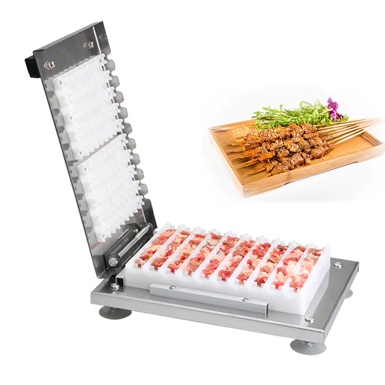 Kebab Grill Skewers Bbq Barbecue Chicken Bbq Kebab Skewer Machine Lamb Bbq Kebab Making Barbecues Skewers Meat Machine