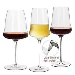 Samyo unico cristallo soffiato a mano Ultra sottile e leggero bicchiere di Champagne bianco bicchieri di vino calice