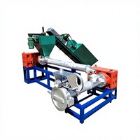 Granulateur de plastique recyclé personnalisé pour particules colorées LDPE HDPE LLDPE PC PPR, 75 kW, multi-tension, vis simple