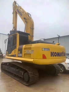 Excavadora sobre orugas Komatsu PC220 22T usada de Japón, venta de excavadora de segunda mano con bomba y engranaje de componentes principales - Product Image 2