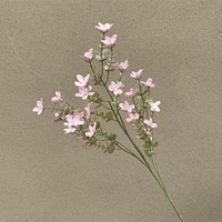 Mini-matériaux floraux artificiels de jasmin, verdure, thème forêt, décoration de plafond de mariage, arrangements floraux artificiels, fausses fleurs