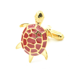 <span class=keywords><strong>Gemelos</strong></span> chapados en oro y Tortuga roja de primera calidad, ropa personalizada, Animal divertido, Tortuga, traje de fiesta, <span class=keywords><strong>camisa</strong></span>, <span class=keywords><strong>gemelos</strong></span>, novedad, venta al por mayor - Product Image 2