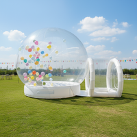 Structure Gonflable Transparente en Forme de Bulle pour Fêtes, Location de Structures Gonflables Publicitaires pour Usines
