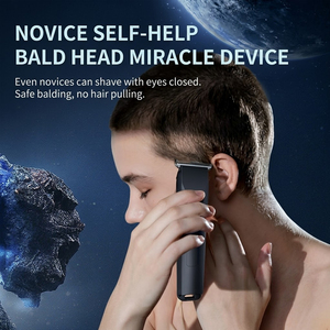 <span class=keywords><strong>Tondeuse</strong></span> à cheveux et à barbe électrique pour homme, rechargeable par USB, affichage numérique, 4 peignes de guidage pour coupe de cheveux à domicile - Product Image 2