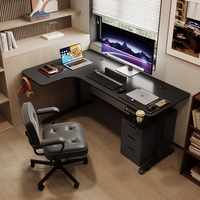 Table électrique réglable en hauteur BEISIJIE Bureau d'ordinateur debout pour la maison et le bureau Bureau d'étude en forme de L
