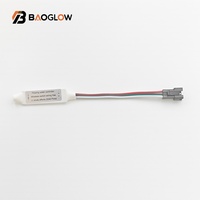 Nouveau design 8 touches sans fil Smart Cob Led contrôleur lumières bande gradateur avec télécommande pour Led bande lumineuse 12v 24v