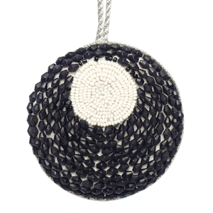 Décorations de Noël personnalisées en tissu velours/satin écologique brodé, faites à la main, vente en gros, avec motifs Chameau et Aigle - Product Image 1