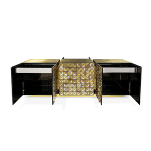 BOCA DO <span class=keywords><strong>LOBO</strong></span> Gabinete de sala de estar Aparador de comedor de almacenamiento de gama alta de lujo italiano - Product Image 5