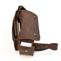 BEARKY exquis luxe en cuir véritable sac banane hommes Portable Mini ceinture polyvalente fermeture éclair utilisation quotidienne en plein air produit demandé