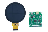 2.1 inci layar bulat 480*480 RGB 40PIN TFT Fhd IPS 2.1 inci panel bulat layar lcd produsen