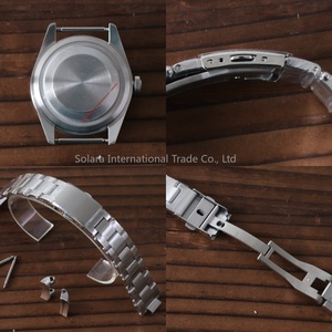 Caja de Reloj de 39 mm NH35 para Movimiento Mod Japan, Caja de Acero Inoxidable 316L de Calidad con Cristal de Zafiro y Correa de Reloj, Accesorio para Reloj - Product Image 6