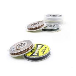 สายเอ็นตกปลาคาร์ปแกนตะกั่วถัก10ม. สายจูงปลาคาร์พสีน้ำตาลอ่อน - Product Image 2