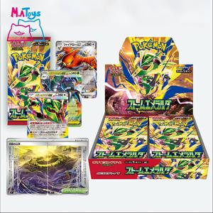 Versione Giapponese Poke Monde PTCG Storm Emeralda M6 Booster Box Mega Rayquaza Ex <span class=keywords><strong>Set</strong></span> di Carte Collezionabili Sigillate - Product Image 1