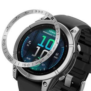 Caja de anillo con bisel de metal para <span class=keywords><strong>Garmin</strong></span> Fenix 8 47mm 51mm Protector Smart Watch Strap Cover para <span class=keywords><strong>Garmin</strong></span> Fenix8 <span class=keywords><strong>Accesorios</strong></span> - Product Image 3