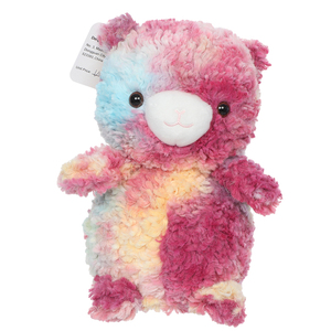 Jopark EN71 ODM mignon Tie-Dye chiot en peluche doux tissu rempli PP coton vente chaude couleur bonbon accessoires brodés - Product Image 6