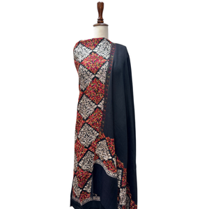 Costume brodé sur mesure pour femmes, robe brodée 3 pièces, tenue élégante traditionnelle, OEM ODM, fourniture directe d'usine - Product Image 3