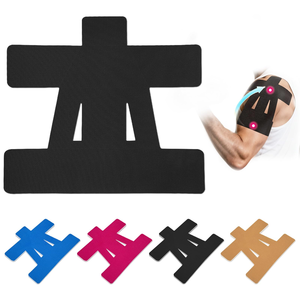 Bande de kinésiologie élastique pour l'épaule, couleurs variées, soulagement de la douleur, imperméable, pour le soutien de l'épaule et les activités sportives musculaires - Product Image 1