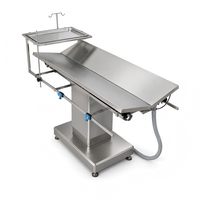 Table d'opération vétérinaire électrique XY ACS03 avec plateau en forme de V, surface facile à nettoyer et service de taille personnalisée