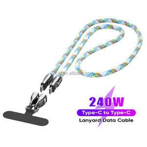 Type-C 240W Sạc & Cáp Dữ Liệu Điện Thoại Thông Minh Điện Thoại Di Động Điện Thoại Di Động Cổ Dây Đeo Crossbody Dây Buộc 120Cm - Product Image 2
