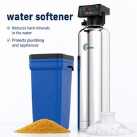 Sistema Suavizador de Agua Doméstico de Acero Inoxidable de 3000L con Resina de Intercambio Iónico a Base de Sal, de Alto Flujo y Automático, para Uso Diario, con la Mejor Relación Calidad-Precio
