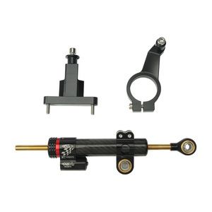 Para <span class=keywords><strong>Honda</strong></span> <span class=keywords><strong>Cb500R</strong></span>/Cb400R, accesorios para motocicleta, máquina Cnc, soporte de amortiguador de dirección ajustable, Kit de estabilizadores - Product Image 1
