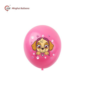 Globos de Látex con Personajes de PAW Patrol al por Mayor, Globo con Estampado de Perro de Dibujos Animados para Decoración de Arcos de Guirnaldas en Fiestas de <span class=keywords><strong>Cumpleaños</strong></span> Infantiles - Product Image 6
