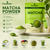 Poudre de Matcha Cérémonial Fine, Thé Vert Japonais en Poudre pour Latte, Boissons, Boulangerie, Vente en Gros en Vrac pour Usines