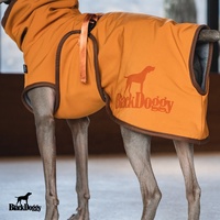 Peignoir pour chien Blackdoggy à séchage rapide - Serviette de séchage pour animaux de compagnie en microfibre super absorbante pour la plage, la piscine et le bain - Design à motif tourbillonnant doux