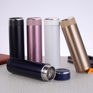 Termo de Acero Inoxidable de Alta Calidad con Aislamiento de 500 ml, Botella de Vacío Recta, Taza Termo con Filtro Infusor de Té - Product Image 2