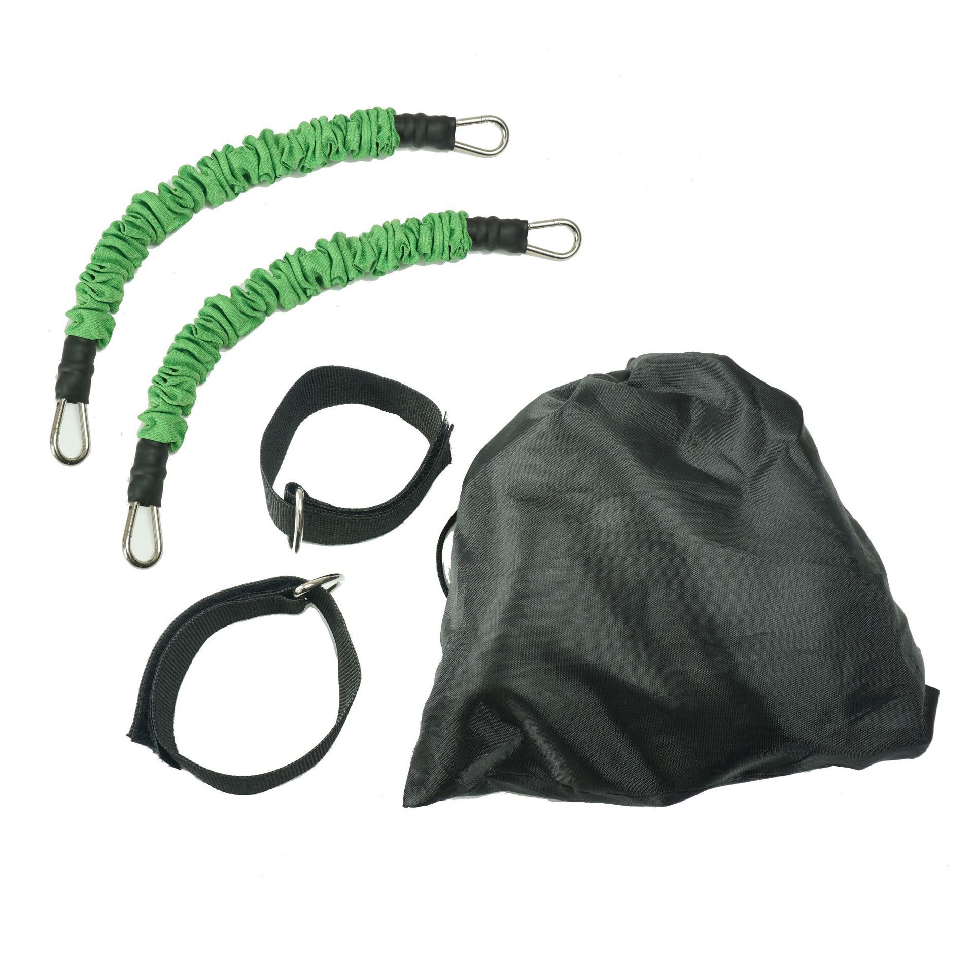 Two resistance bands to prevent breakage [green]